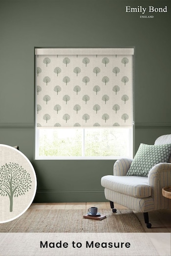 Emily Bond Fern Yew Tree Made to Measure Roller Blinds (756683) | £58