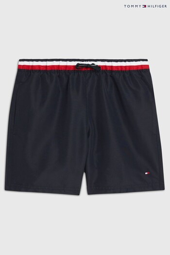 Tommy Hilfiger Medium Blue Drawstring Swim cotton Shorts (756750) | £45
