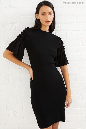 French Connection Krista Black Dress (756977) | £79