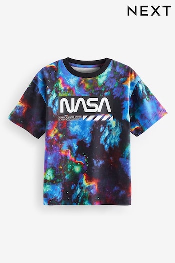 Multi Licensed NASA all over printed T-Shirt (4-16yrs) (757026) | £9 - £12