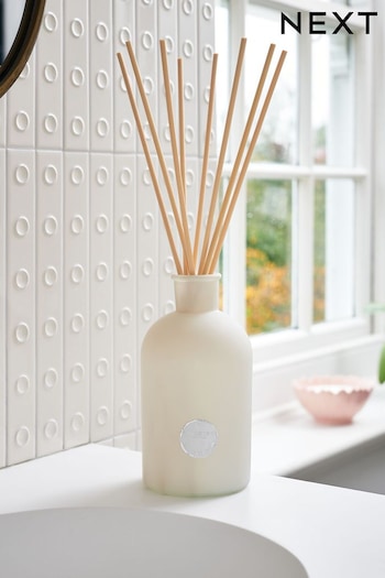 White Country Luxe Spa Retreat 1 Litre Lavender and Geranium Fragranced Reed Diffuser & Refill Set (757082) | £60