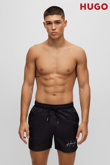 HUGO Black Swim Shorts (757492) | £49