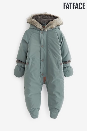 FatFace Green Baby Snowsuit (757798) | £46 - £50
