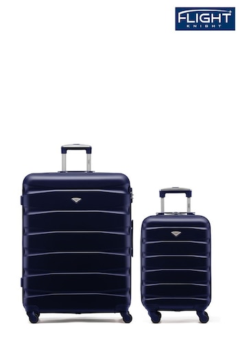 Set Of 2 Large Check-In & Small Carry-On Hardcase Travel Suitcase (757883) | £110