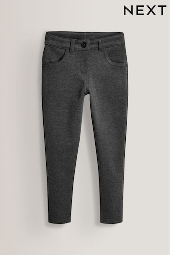 Grey Jersey Stretch Skinny Trousers abstract (3-18yrs) (758072) | £11 - £16