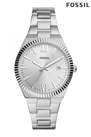 Fossil Ladies Scarlette Silver Tone Watch (758159) | £169