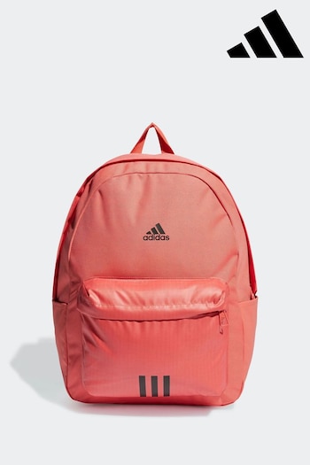 adidas Red Performance Classic Badge Of Sport 3 Stripes Backpack (758432) | £23