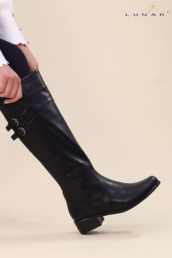 Lunar Remie Black Long Boots (758705) | £65