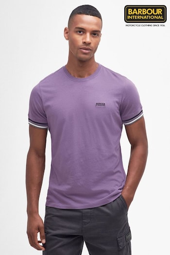 Barbour® International Cooper Tipped Sleeve T-Shirt (758825) | £40