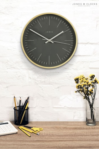 Jones Clocks Natural A Modern Plywood Case Wall Clock (759445) | £30