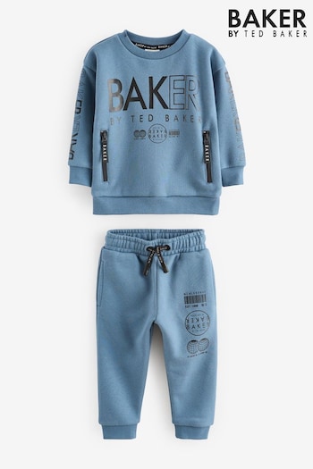 Baker by Ted Baker (0-6yrs) Letter Sweater and Jogger Set (759601) | £33 - £37
