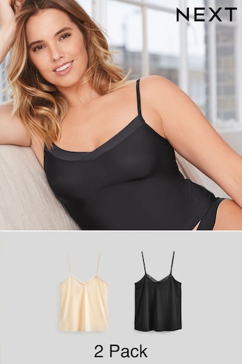 Black/Nude Cami Two Pack (759773) | £28