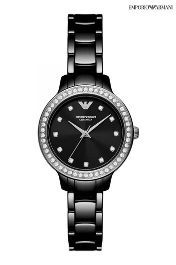 Emporio Armani Ladies Black Watch (760084) | £399