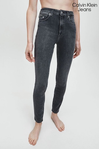 Calvin Klein Jeans Grey High Rise Skinny Jeans (761031) | £40