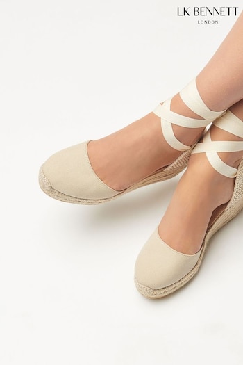 LK Bennett Natural Maureene Casual Sandals (761486) | £169