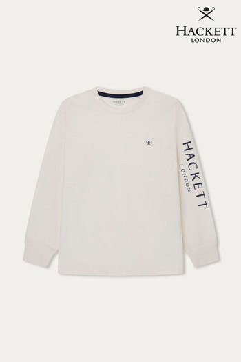 Hackett London Kids White T-Shirt (762017) | £35