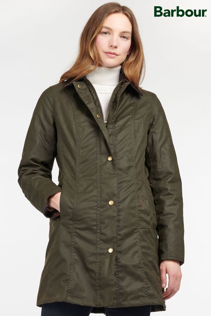 Buy Women s Barbour Mac Trench Coatsandjackets Online Next UK