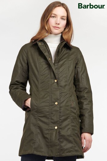 Barbour® Green Belsay Wax Jacket (762328) | £219