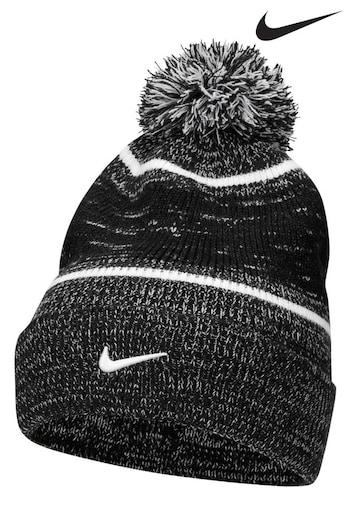 Nike Black Peak Cuffed Beanie (762578) | £28
