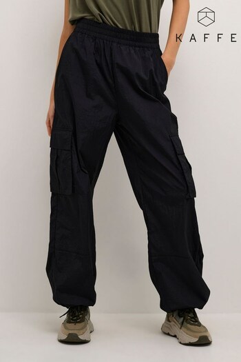 Kaffe Marie Elastic Waist Cargo Oceancare Trousers (762605) | £50