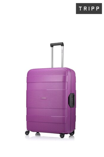 Tripp Large Purple Supreme Lock 4 Wheel Suitcase 75cm (762619) | £99