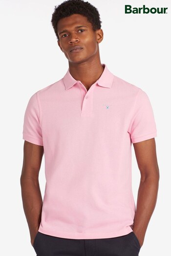 Barbour® Pink Sports Polo Shirt (762808) | £47
