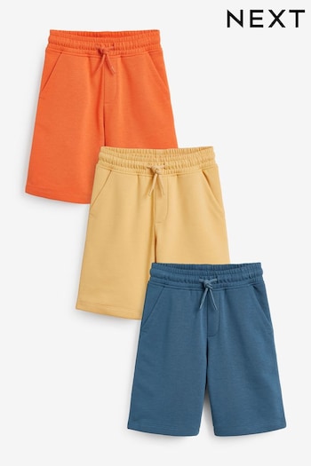 Blue/Yellow/Orange 3 Pack Basic Jersey ches Shorts (3-16yrs) (762931) | £18 - £33