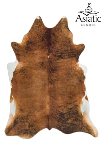 Asiatic Rugs Chestnut Brown Texas Faux Cowhide Rug (764169) | £187