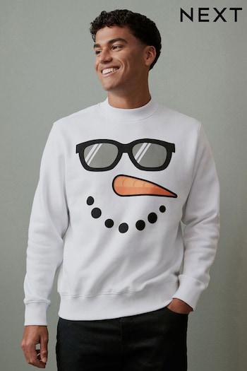 White Crew Sweatshirt Christmas Sweatshirt (764447) | £30