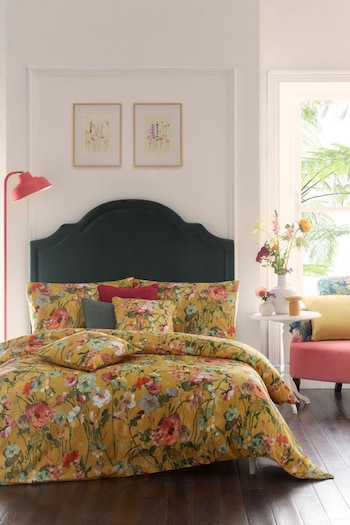 Studio G Gold Meadow Duvet Cover and Pillowcase Set (765159) | £80 - £100