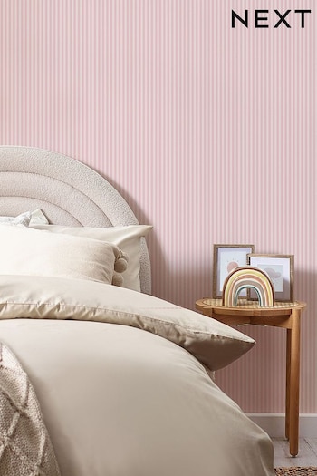Pink Calm Stripe Wallpaper (765377) | £1