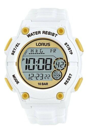 Lorus Digital White Watch (766066) | £35