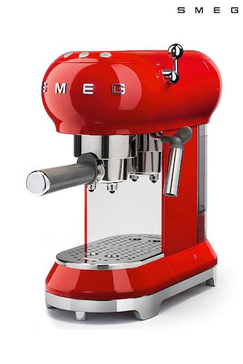 Smeg Red Espresso Coffee Machine (766210) | £330