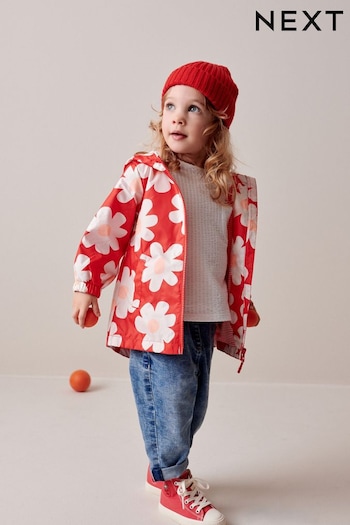 Red Shower Resistant Printed Cagoule (3mths-7yrs) (766450) | £14.50 - £18.50