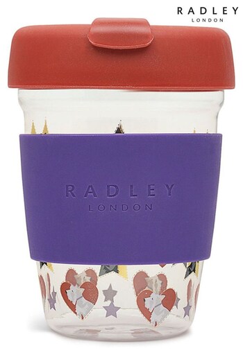 Radley Purple Radley London Purple Star Glass Travel Cup (766827) | £30