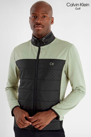 Calvin Klein Golf Green Malden Hybrid Jacket (767239) | £90