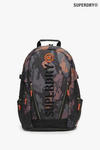 Superdry Mountain Mesh Camo 100% Cotton Tarp Emb Rucksack (767770) | £65