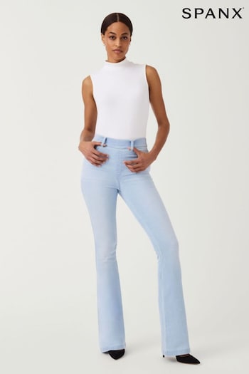 SPANX® Blue Light Indigo Bootcut Jeans calf-length (767876) | £130