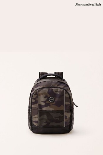 Abercrombie & Fitch Green Camo Backpack (768270) | £42