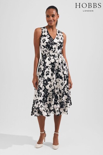 Hobbs Viola Black Dress (768751) | £179