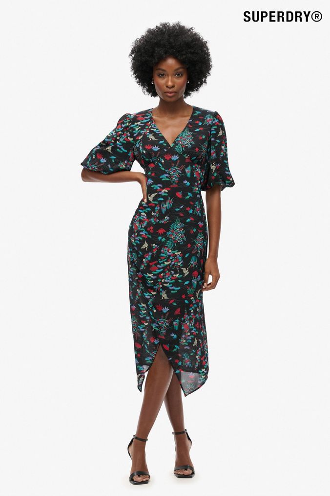 Superdry summer wrap dress new arrivals