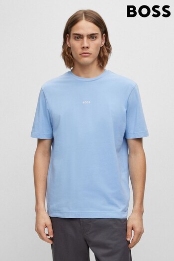 BOSS Light Blue Relaxed Fit Central Logo T-Shirt (769068) | £45