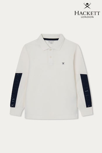 Hackett Kids White top Polo Shirts (769219) | £70