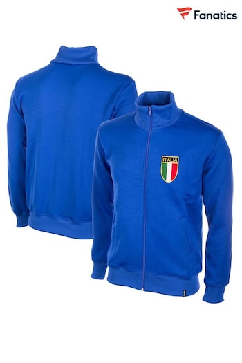 Fanatics Blue Italy 1970s Retro Track Jacket (769796) | £75