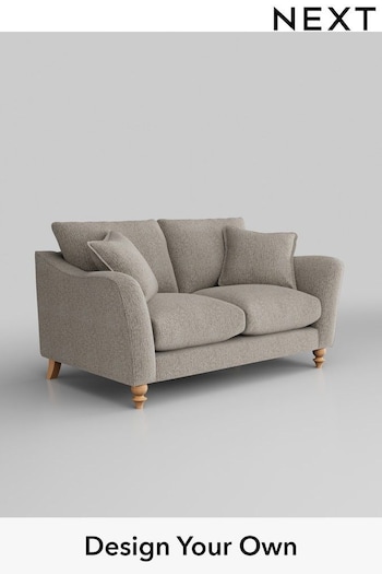 Chunky Boucle Easy Clean/Dove Foxton Relaxed Sit (770082) | £499 - £1,625