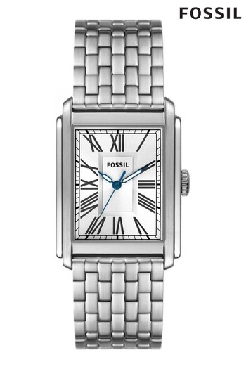 Fossil Gents Silver Tone Carraway Watch (770317) | £189