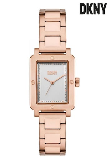 DKNY Ladies Pink City Rivet Watch (770916) | £159