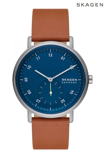 Skagen Gents Kuppel Brown Watch (772482) | £129