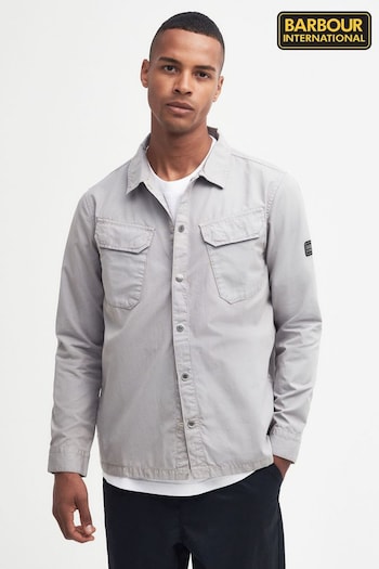 Barbour® International Gear Garment Dyed Overshirt (772670) | £109