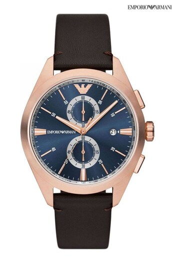 Emporio Armani Gents Brown Watch (772748) | £299